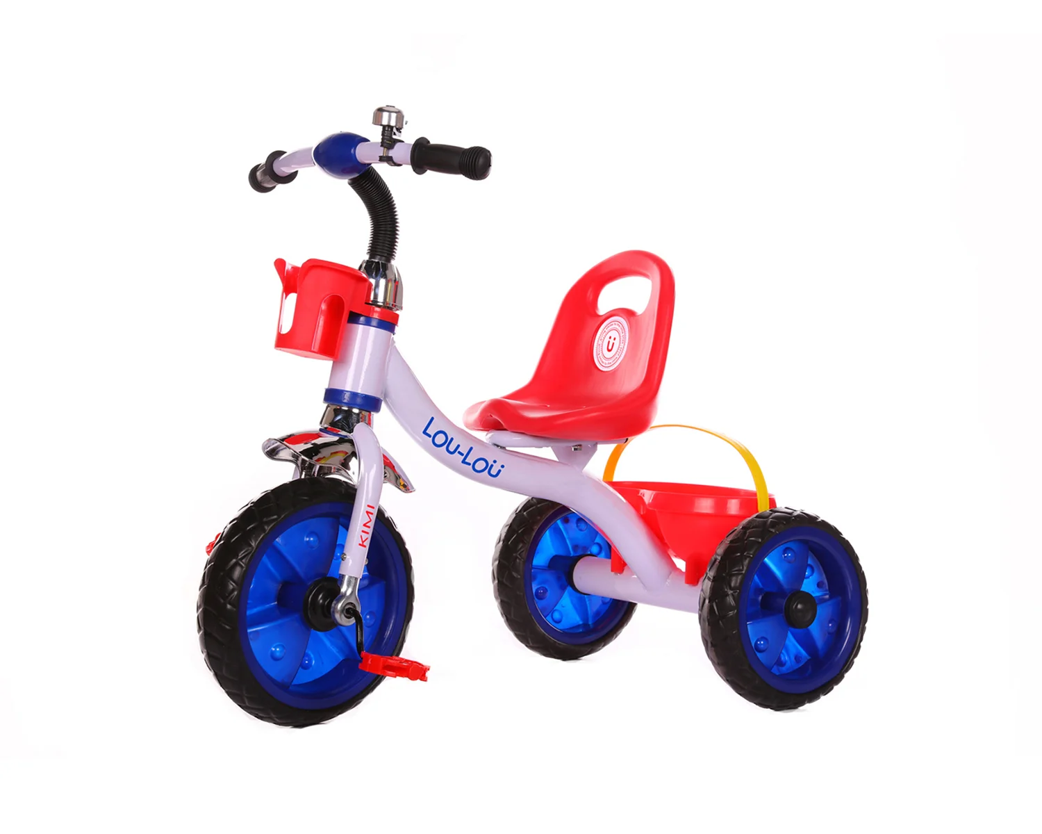 Φωτογραφία προϊόντος: Kikka Boo - Lou-Lou Tricycle Kimi Blue-Red - 31006020124