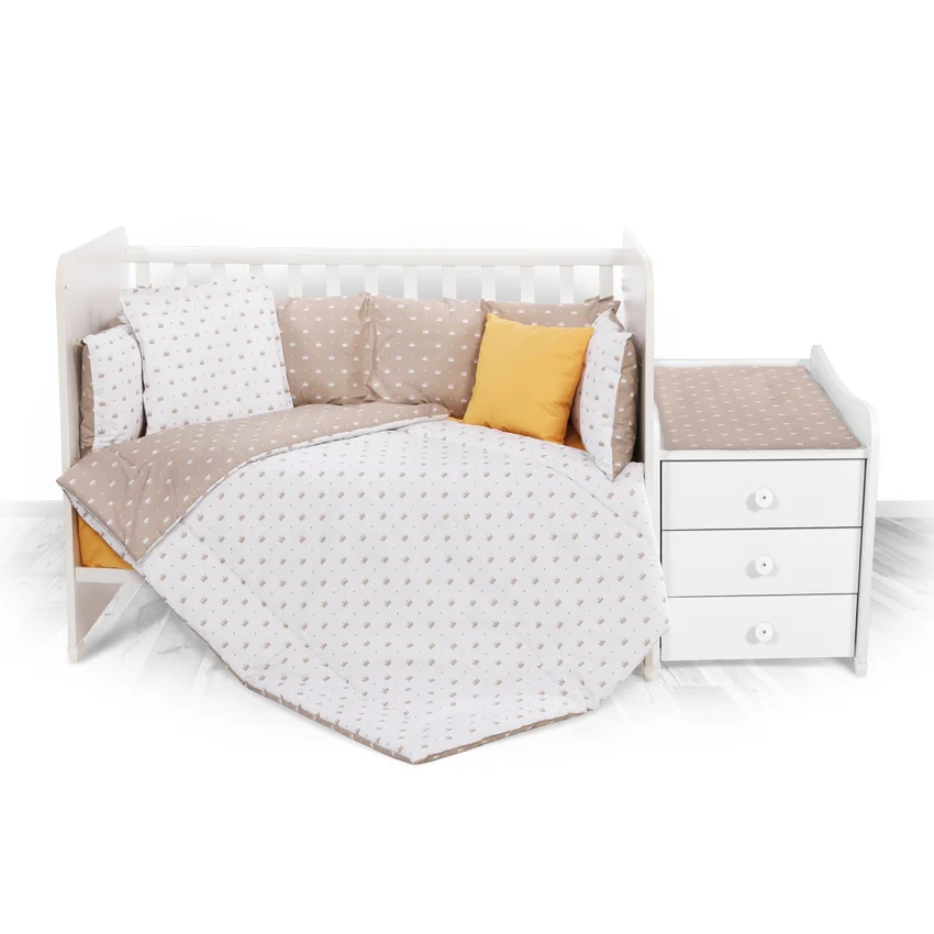 Φωτογραφία προϊόντος: LORELLI - SET TREND RANFORCE CROWNS LATTE - 20800054801