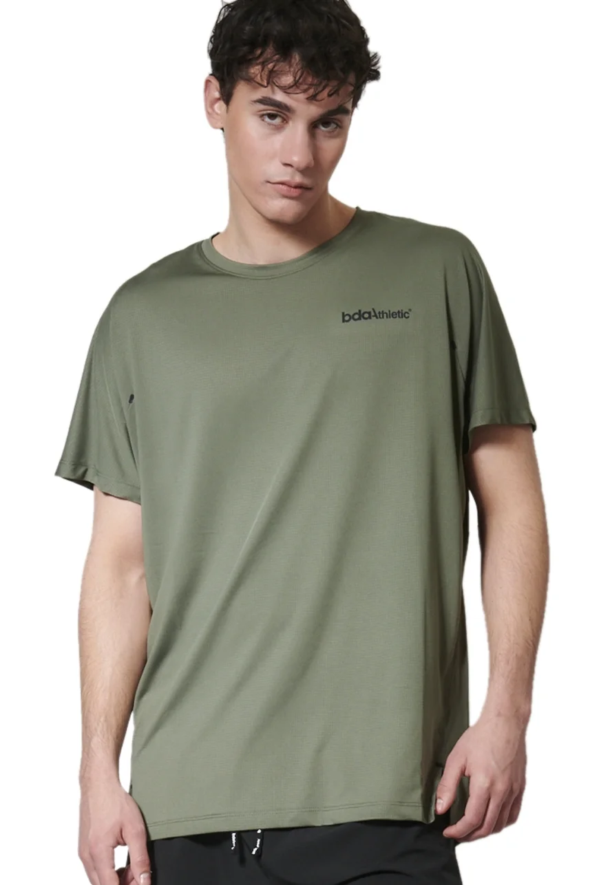 Φωτογραφία προϊόντος: Body Action Ανδρικό Αθλητικό T-shirt 053620-07 Χακί