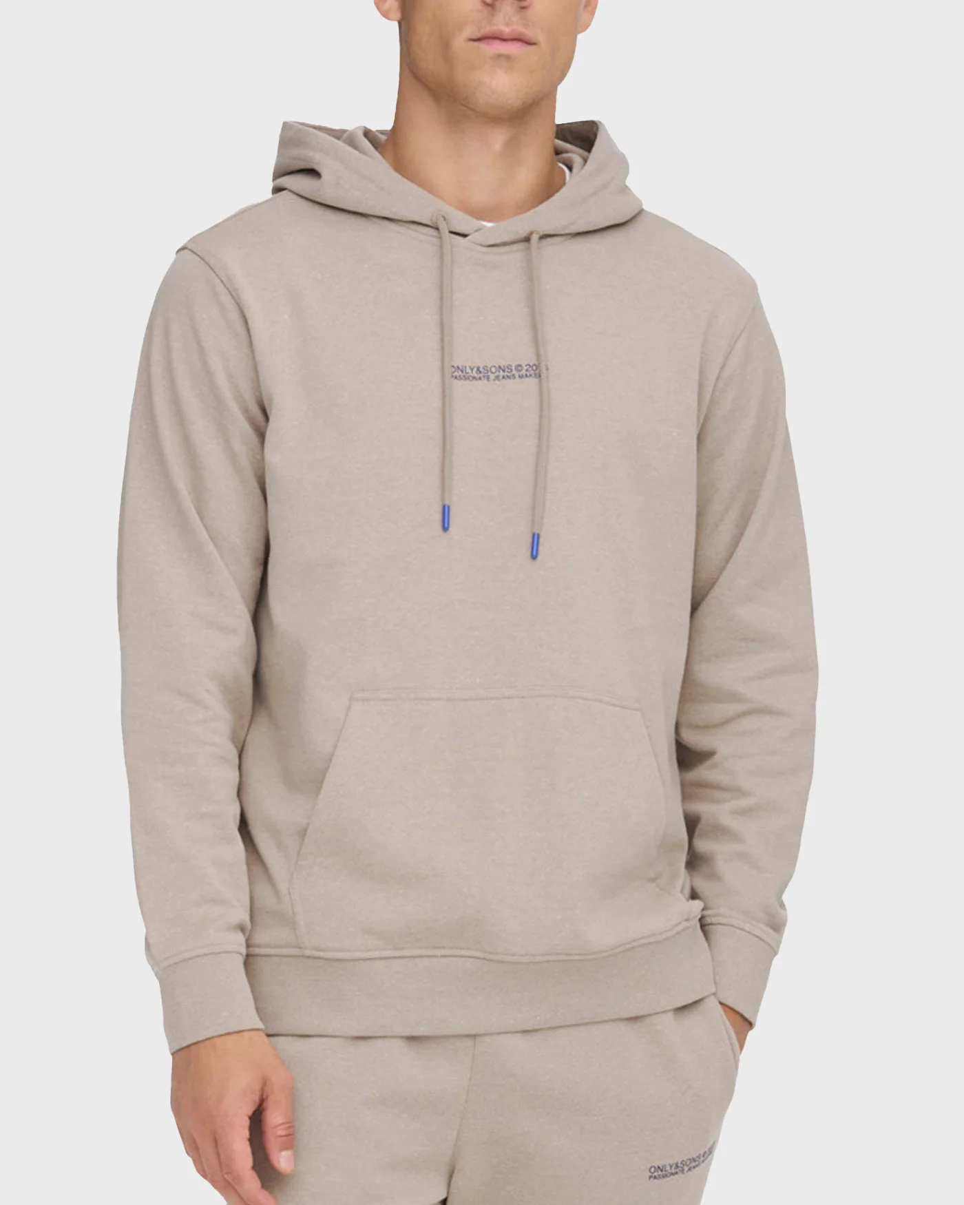 Φωτογραφία προϊόντος: Only & Sons Ανδρικό Φούτερ Hoodie Sweatshirt - 22023842 ΓΚΡΙ