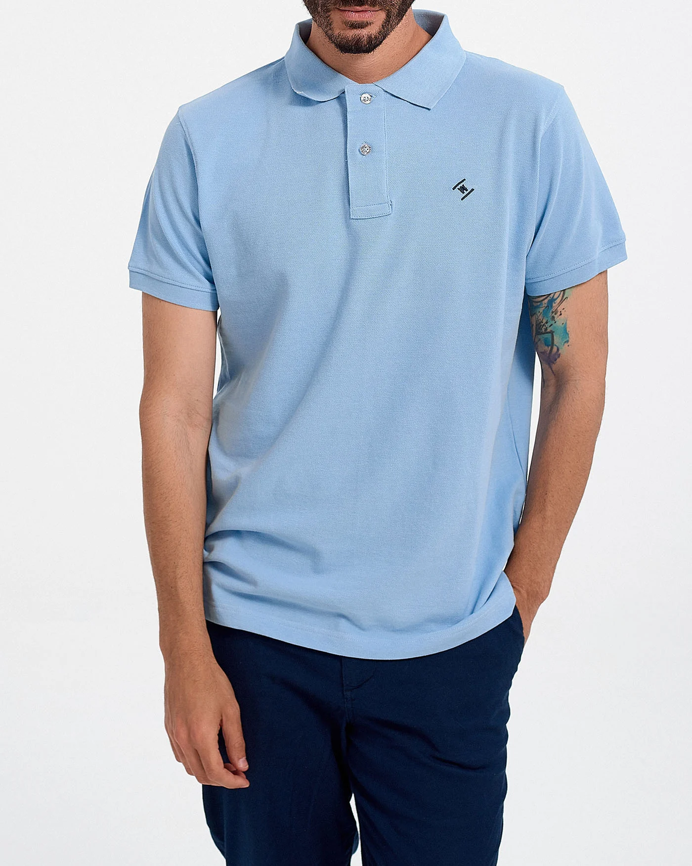 Φωτογραφία προϊόντος: Rook Ανδρικό Πόλο T-Shirt - 2121102000 ΣΙΕΛ