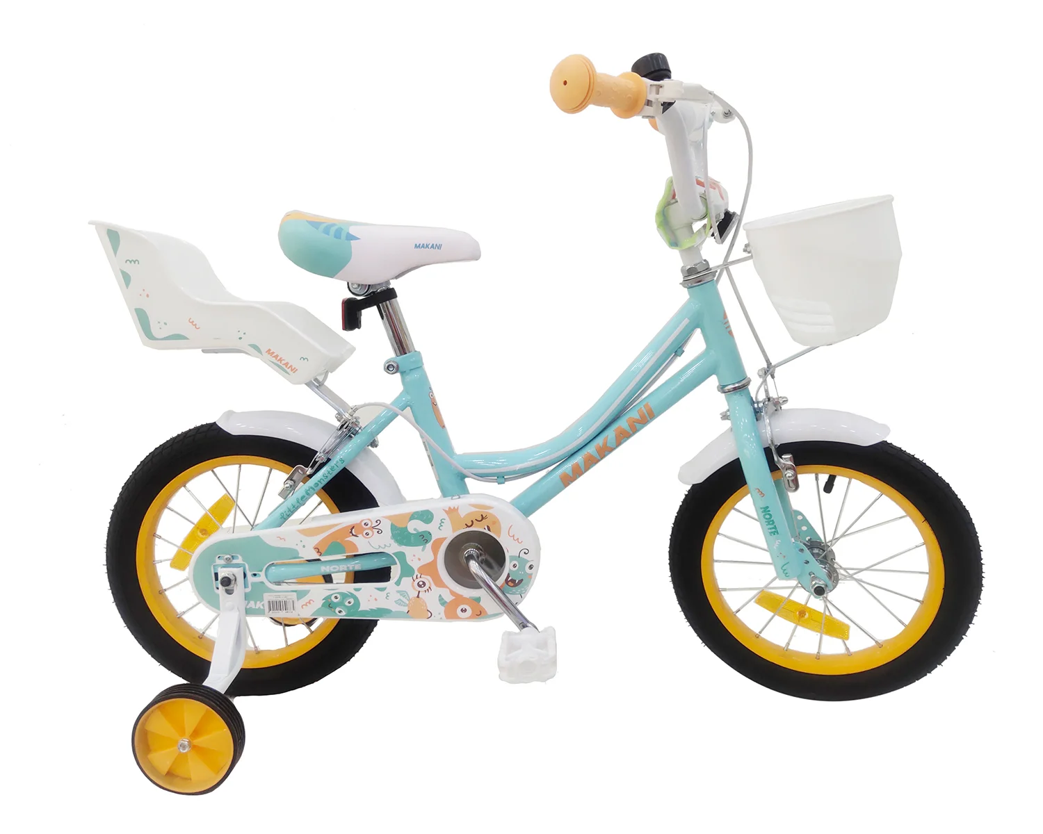 Φωτογραφία προϊόντος: Kikka Boo - Makani Children Bicycle 14`` Norte Blue - 31006040073