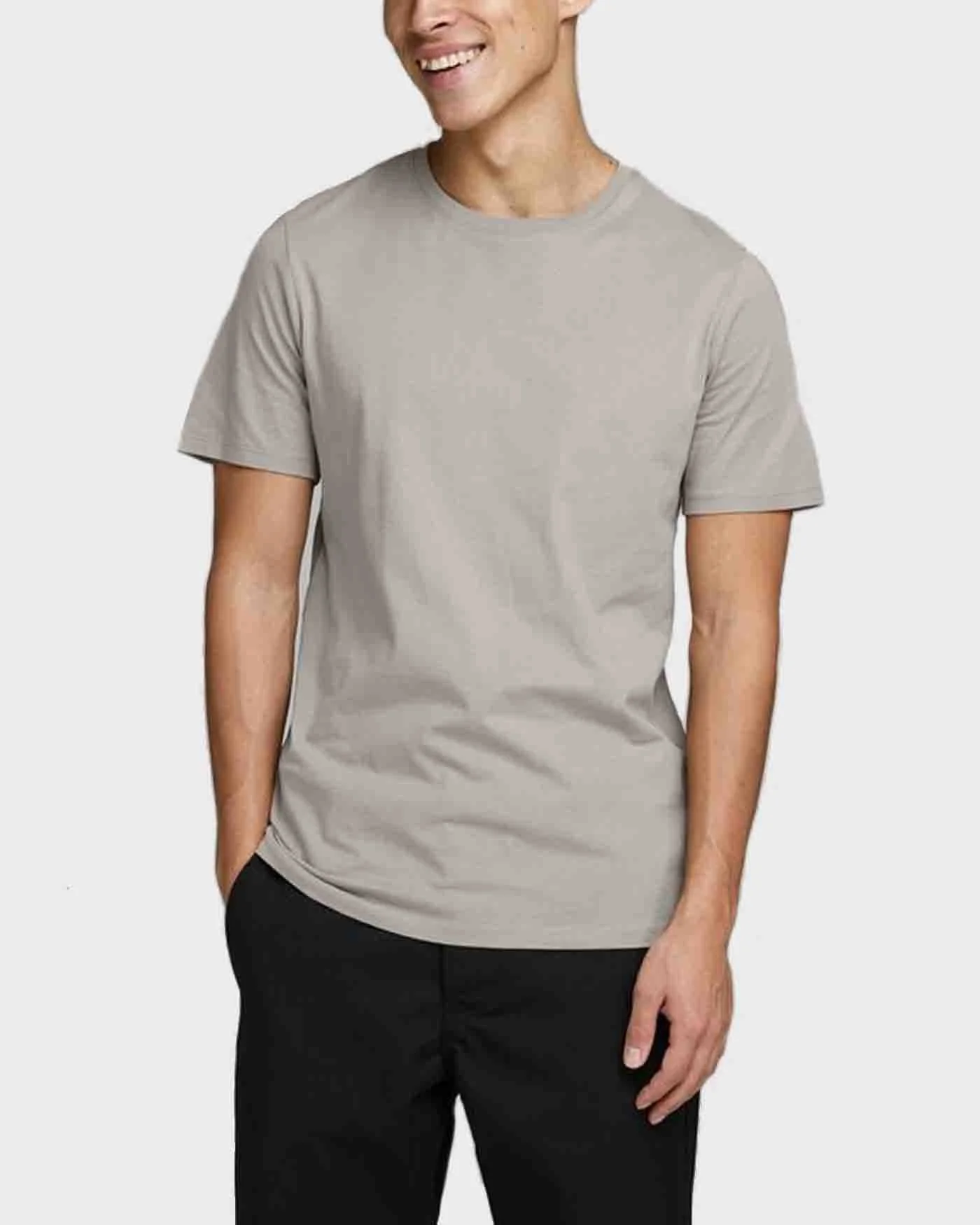 Φωτογραφία προϊόντος: JACK & JONES ORGANIC COTTON T-SHIRT - 12156101 ΜΠΕΖ
