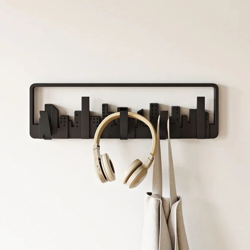 Φωτογραφία προϊόντος: Κρεμάστρα Τοίχου Umbra Skyline Multi Hook Black 318190-040
