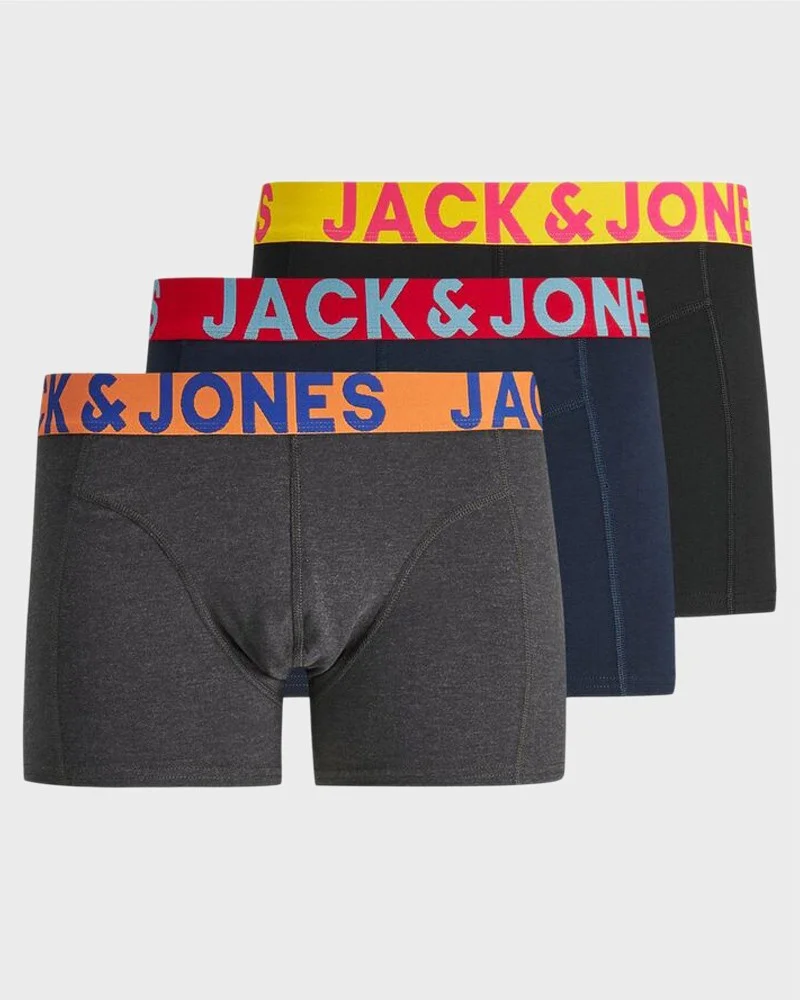 Φωτογραφία προϊόντος: JACCRAZY SOLID TRUNKS 3 PACK NOOS ΤΗΣ JACK & JONES - 12151349 ΜΑΥΡΟ