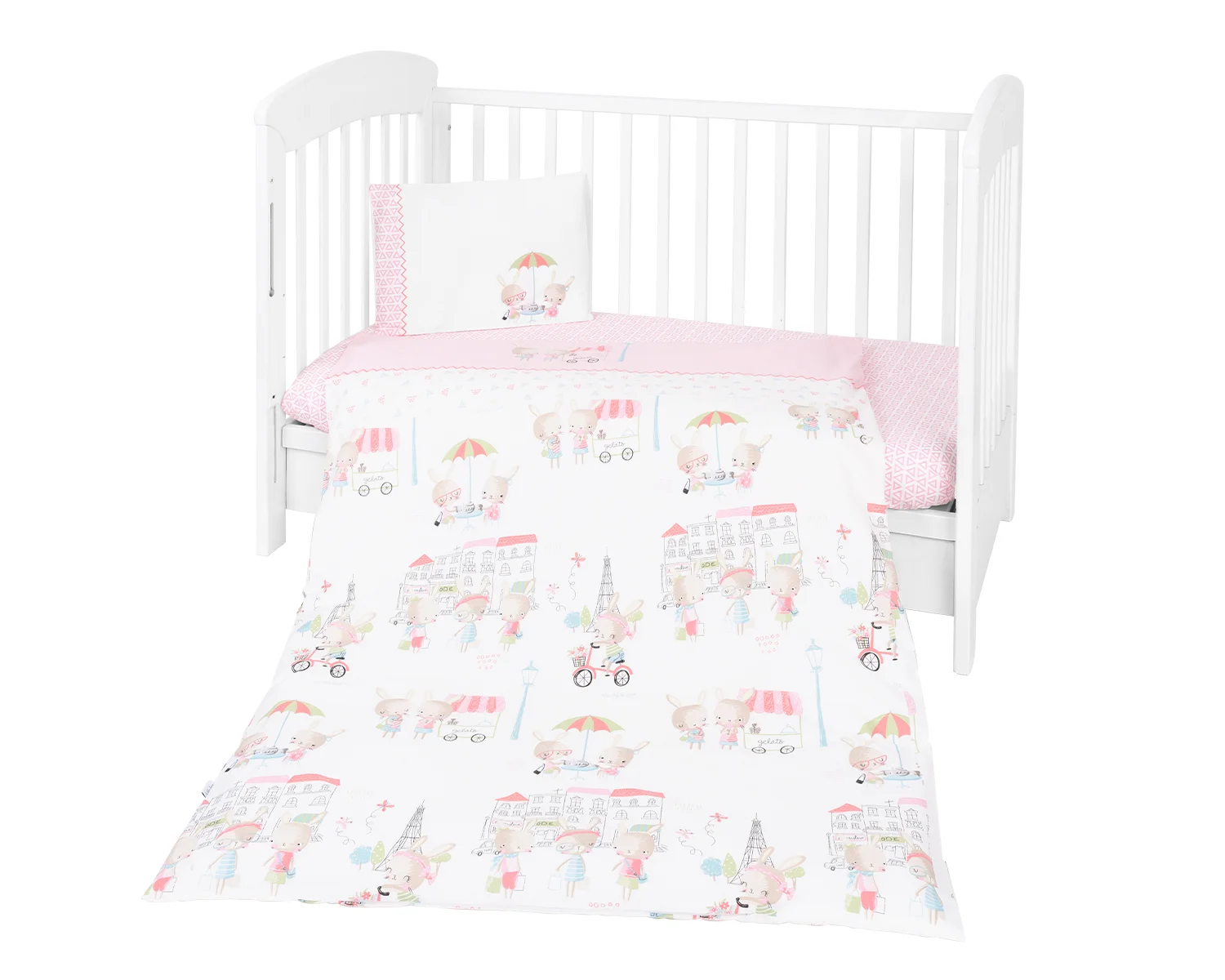 Φωτογραφία προϊόντος: Kikka Boo - Bedding set 5pcs Day in Paris - 41101050039