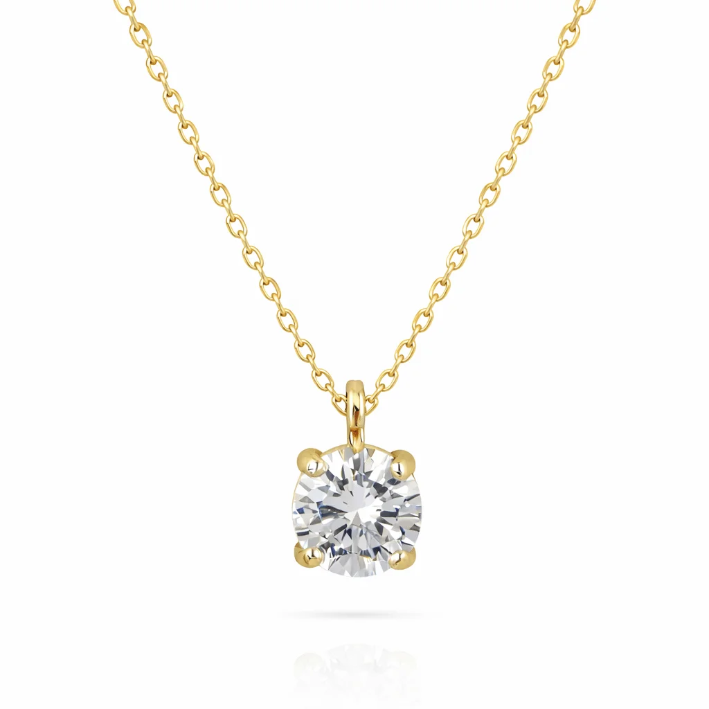 Φωτογραφία προϊόντος: fenixjewelry Κολιε Γυναικειο κ14 Χρυσο Ζιργκον 991κ