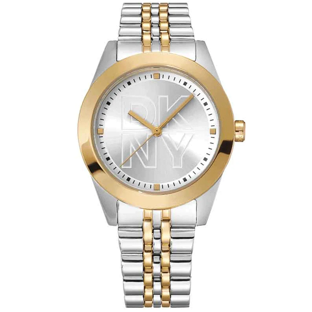 Φωτογραφία προϊόντος: DKNY Parsons Logo Two-Tone Gold Stainless Steel Bracelet DK1L060M0065