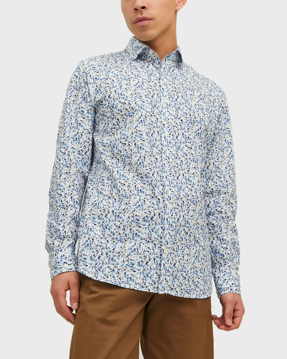 Φωτογραφία προϊόντος: JACK & JONES ΑΝΔΡΙΚΟ ΠΟΥΚΑΜΙΣΟ JPRBLAMONACO - 12233039 ΜΠΛΕ