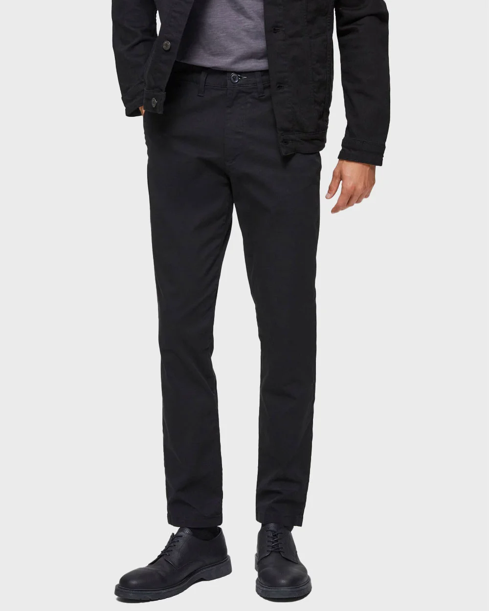 Φωτογραφία προϊόντος: SELECTED ANΤΡΙΚΟ ΠΑΝΤΕΛΟΝΙ PANTS 175 SLIM FIT FLEX CHINOS - 16074054 ΜΑΥΡΟ