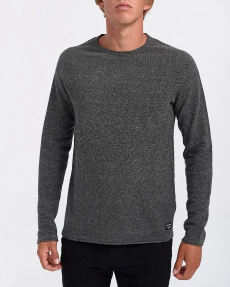 Φωτογραφία προϊόντος: JACK & JONES TEXTURED KNITTED CREW NECK PULLOVER - 12157321 ΕΚΡΟΥ