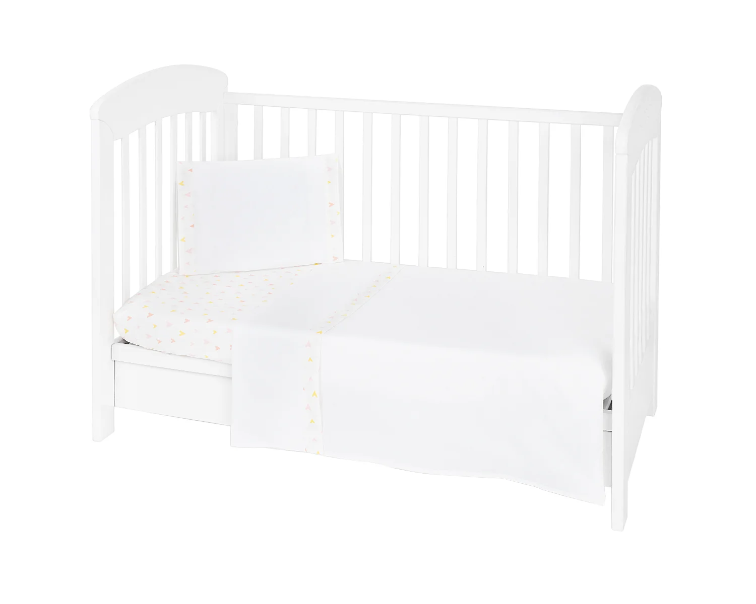 Φωτογραφία προϊόντος: Kikka Boo - Bedding set 3pcs EU style 60/120 Rabbits in Love - 41101030126