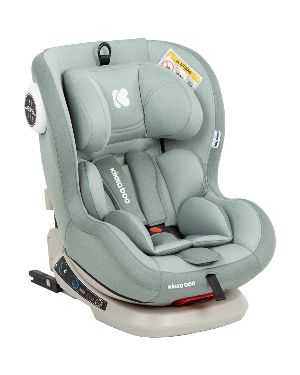 Φωτογραφία προϊόντος: Kikka Boo - Car seat 0-1-2 (0-25 kg) Twister ISOFIX Mint 2020 - 31002060037