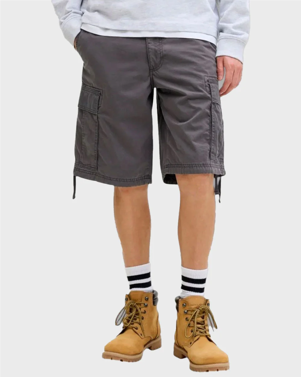 Φωτογραφία προϊόντος: JACK & JONES JPSTCOLE ANTHONY CARGO ΑΝΔΡΙΚΗ ΒΕΡΜΟΥΔΑ - 12293343 ΑΝΘΡΑΚΙ