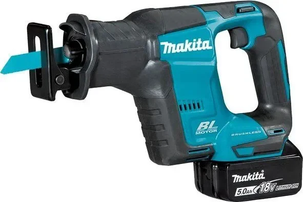 Φωτογραφία προϊόντος: Makita DJR188RTJ - Σπαθόσεγα 18V 20 mm BL με βαλίτσα μεταφοράς (Makpac), φορτιστή + 2 μπαταρίες 5.0Ah (2×5.0Ah)