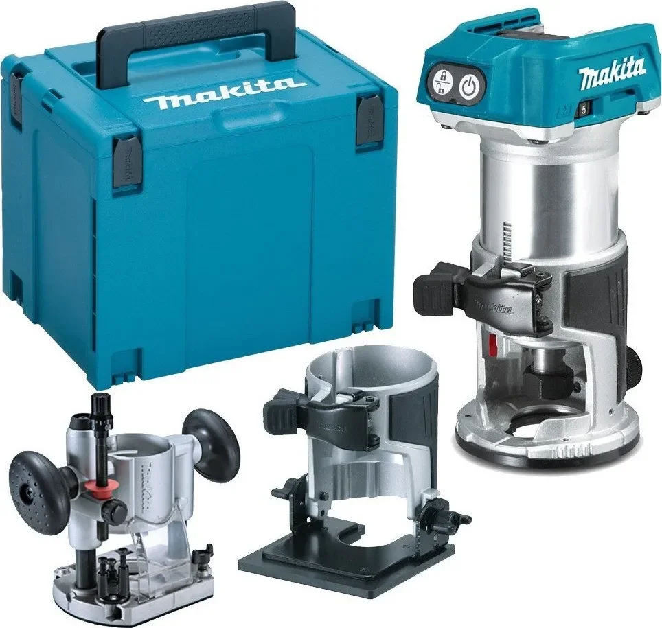Φωτογραφία προϊόντος: Makita DRT50ZJX2 - Κουρευτικό Περιθωρίων BL MOTOR 18V με βαλίτσα μεταφοράς (Makpac) με 3 Βάσεις (Solo)