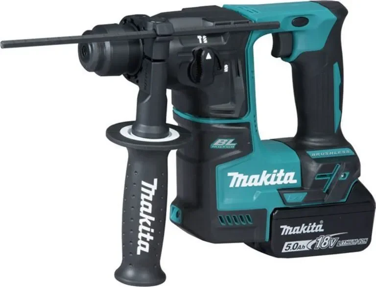 Φωτογραφία προϊόντος: Makita DHR202RTJ - Κρουστικό Σκαπτικό Μπαταρίας 18V με SDS Plus με βαλίτσα + φορτιστή + (2x5Ah) μπαταριες