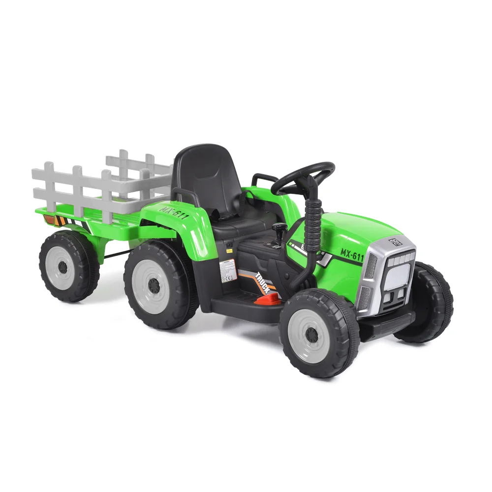 Φωτογραφία προϊόντος: MONI - Tractor with trailer Farmer green - 3800146214173
