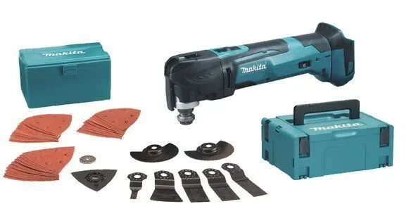 Φωτογραφία προϊόντος: Makita DTM51RTJX2 - Πολυεργαλείο 18V Li-Ion με Εξαρτήματα σε Βαλίτσα με Φορτιστή και 2 Μπαταρίες 5Αh (2x5Ah)