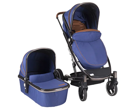 Φωτογραφία προϊόντος: Kikka Boo - Stroller 2in1 with carrycot Divaina True Blue - 31001020007