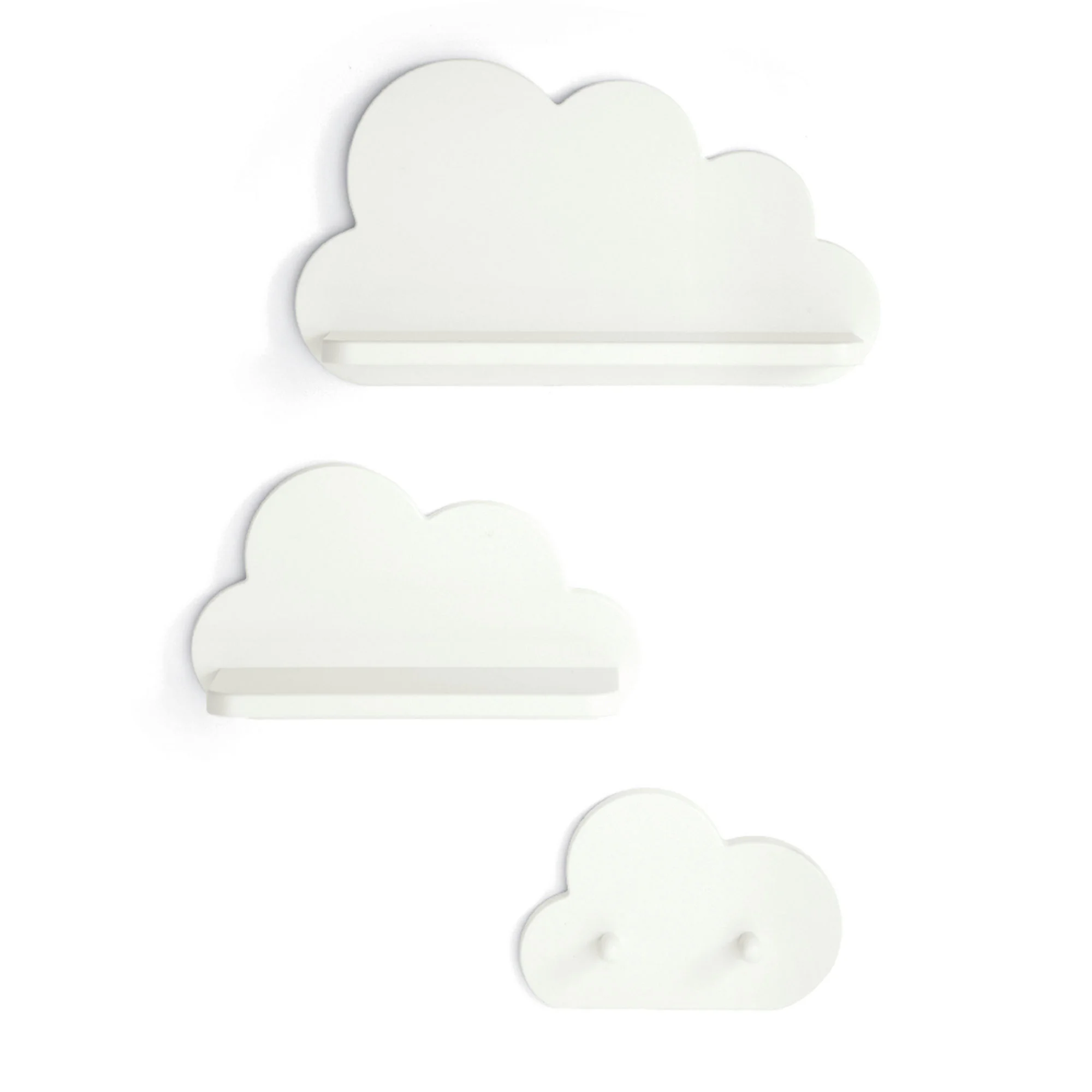 Φωτογραφία προϊόντος: Παιδικά Ράφια Mamas + Papas Cloud White