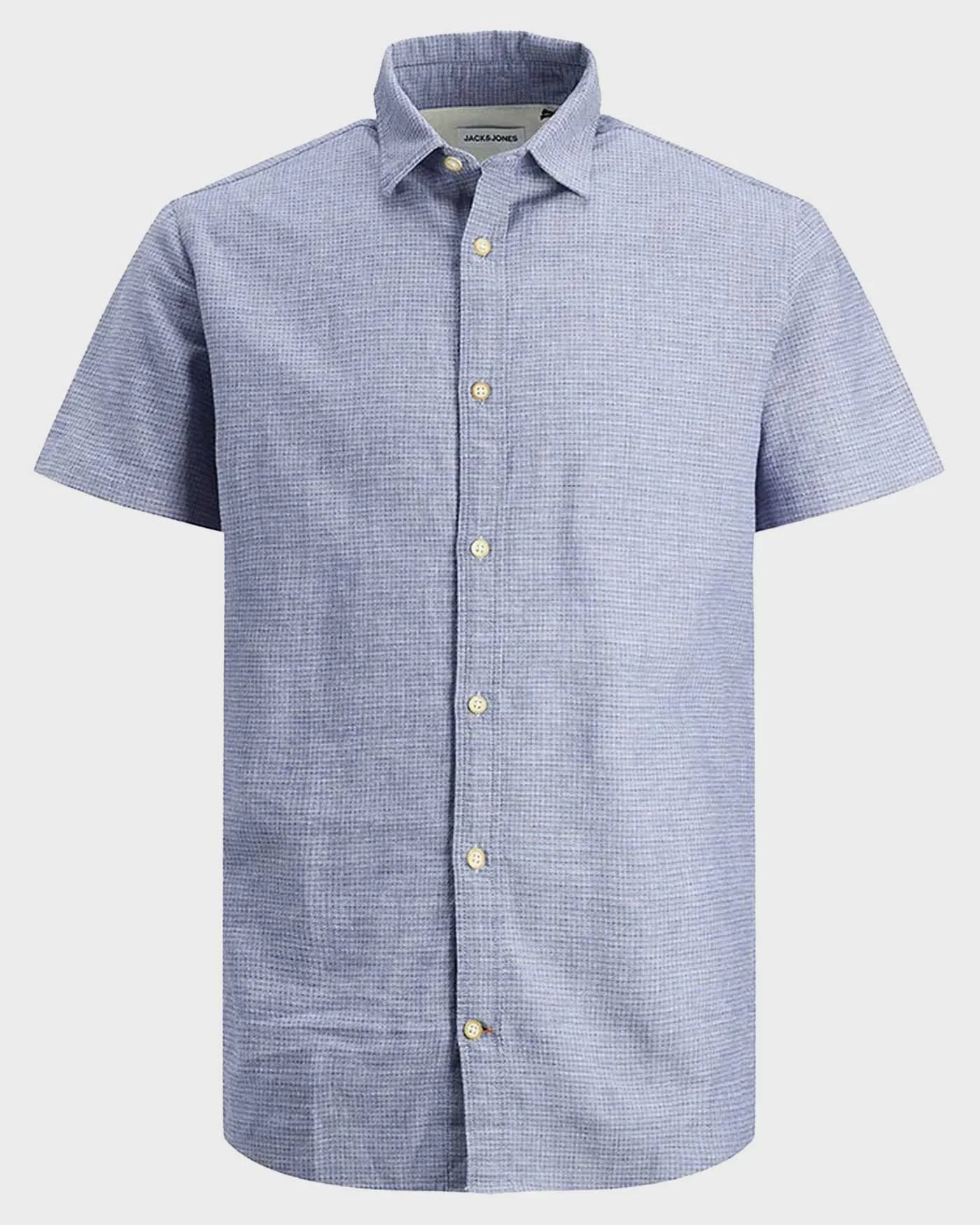 Φωτογραφία προϊόντος: JACK & JONES ΑΝΔΡΙΚΟ ΠΟΥΚΑΜΙΣΟ ΚΑΝΟΝΙΚΗ ΓΡΑΜΜΗ 100% ΒΑΜΒΑΚΙ - 12231114 ΣΙΕΛ