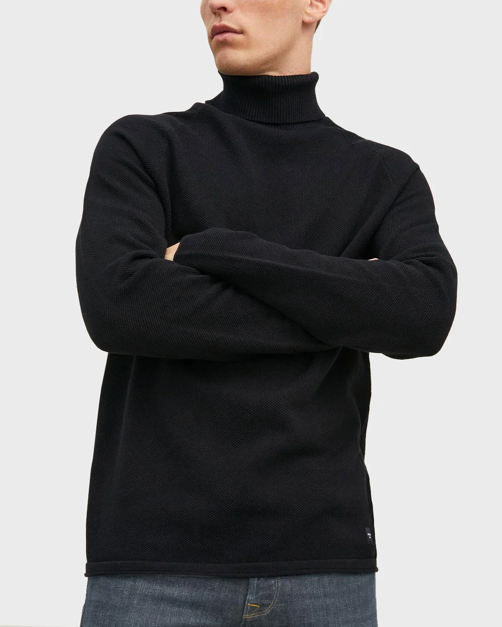 Φωτογραφία προϊόντος: JACK & JONES ΑΝΔΡΙΚΟ ΠΟΥΛΟΒΕΡ ΖΙΒΑΓΚΟ - 12210931 ΜΑΥΡΟ