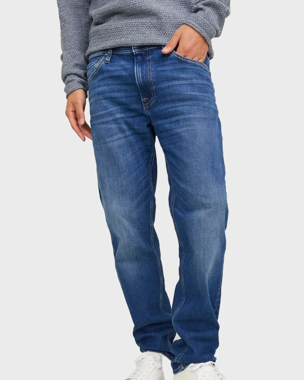 Φωτογραφία προϊόντος: JACK & JONES JACK&JONES ΑΝΔΡΙΚΟ ΤΖΙΝ ΠΑΝΤΕΛΟΝΙ ΚΑΝΟΝΙΚΗ ΓΡΑΜΜΗ - 12249049 ΜΠΛΕ