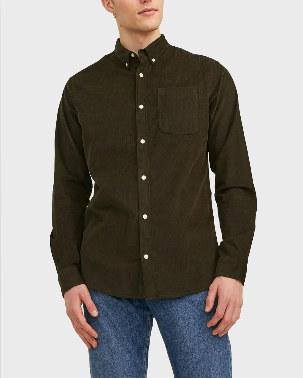 Φωτογραφία προϊόντος: JACK & JONES ΑΝΔΡΙΚΟ ΠΟΥΚΑΜΙΣΟ ΚΟΤΛΕ - 12235981 ΛΑΔΙ