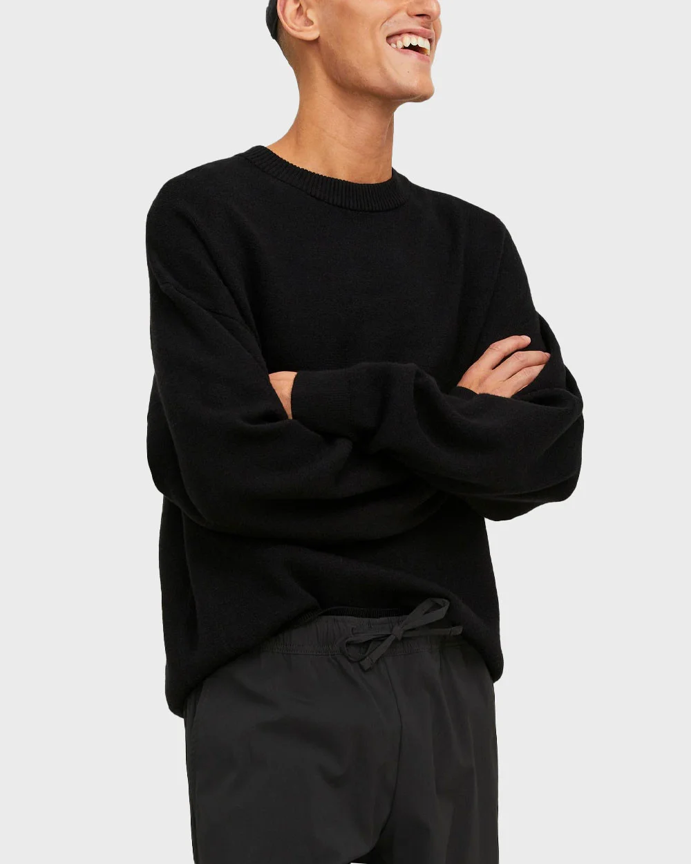 Φωτογραφία προϊόντος: JACK & JONES ΑΝΔΡΙΚΟ ΠΛΕΚΤΟ ΠΟΥΛΟΒΕΡ - 12242512 ΜΑΥΡΟ