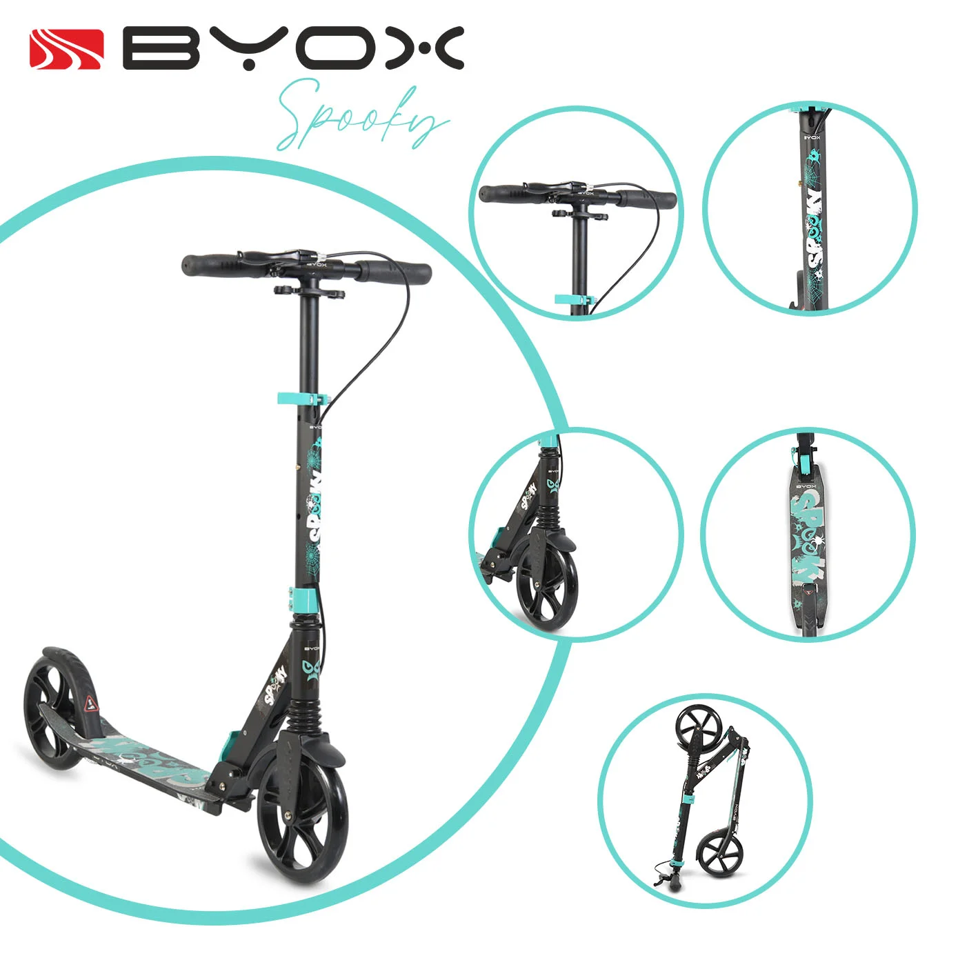 Φωτογραφία προϊόντος: BYOX - Scooter Spooky turquoise - 3800146225650