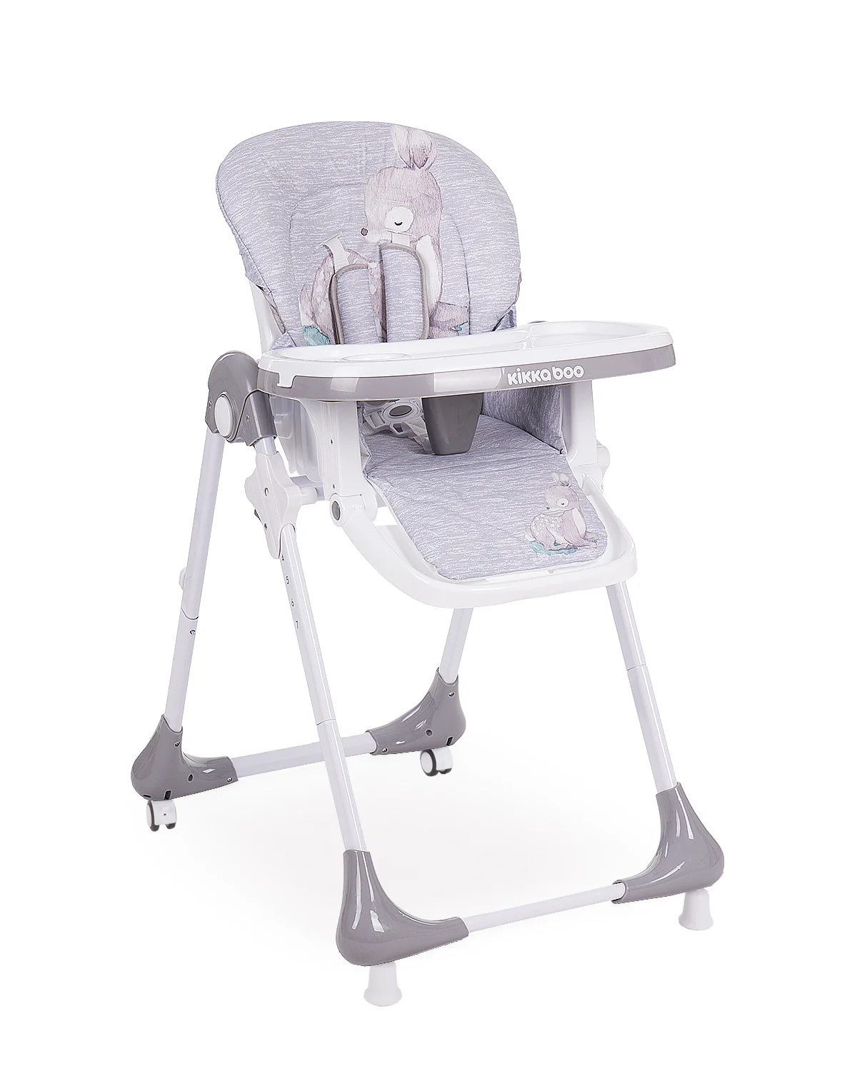Φωτογραφία προϊόντος: Kikka Boo - Highchair Sweet Nature Grey Deer - 31004010071
