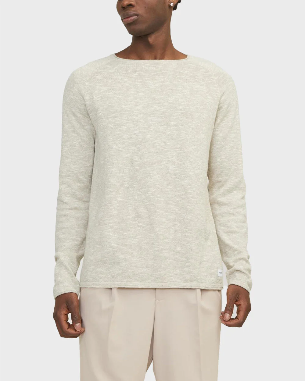 Φωτογραφία προϊόντος: JACK & JONES JJELINEN ΑΝΔΡΙΚΗ ΠΛΕΚΤΗ ΜΠΛΟΥΖΑ - 12248788 ΕΚΡΟΥ