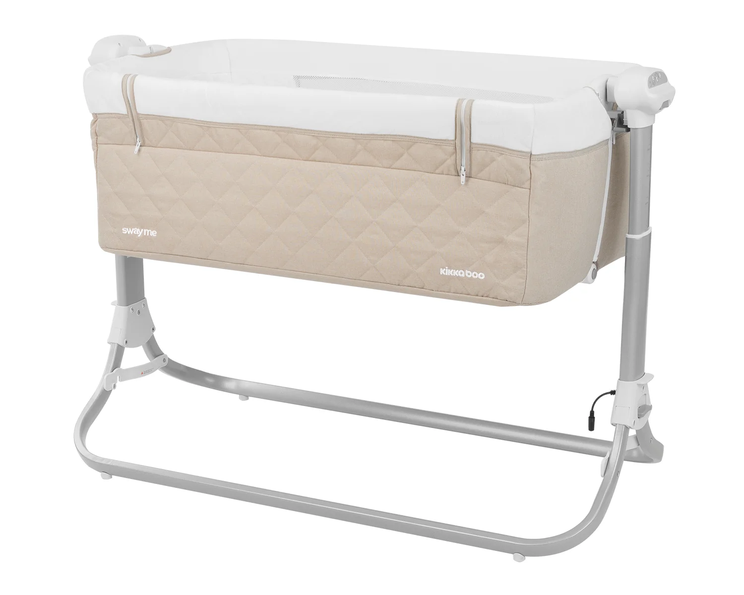 Φωτογραφία προϊόντος: Kikka Boo - Electrical bedside crib Sway me Beige - 31003020054