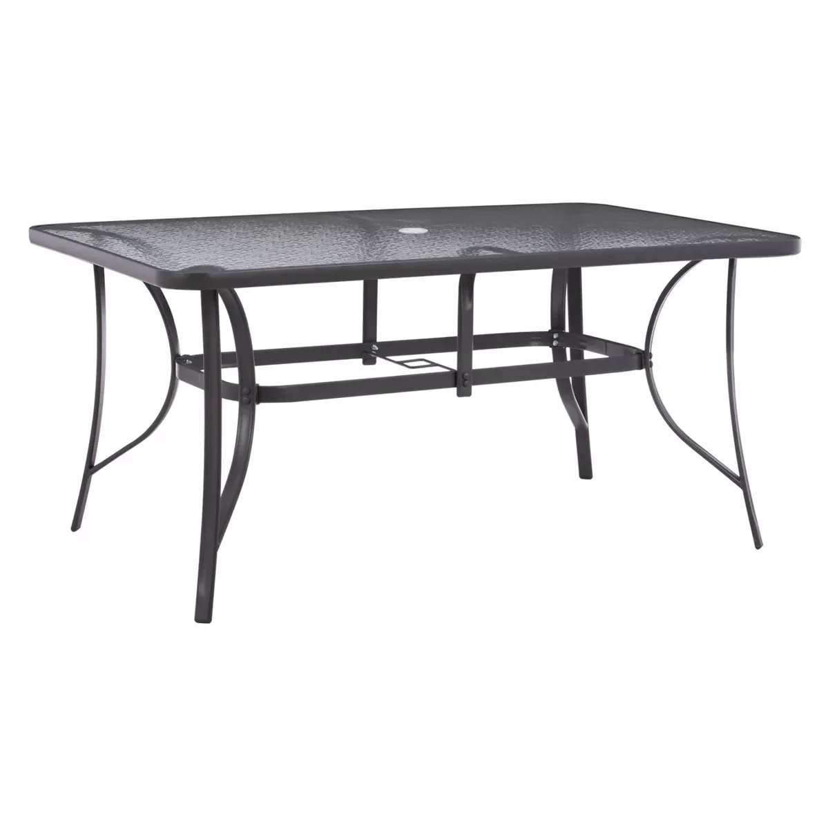 Φωτογραφία προϊόντος: B2BMarkt ΤΡΑΠΕΖΙ BRUNO 150X90Χ75Υεκ. ΜΕΤΑΛΛΙΚΟ ΟΡΘΟΓΩΝΙΟ ΓΚΡΙ ΜΕ ΤΡΥΠΑ ΟΜΠΡΕΛΑΣ Φ38 HM5145.11