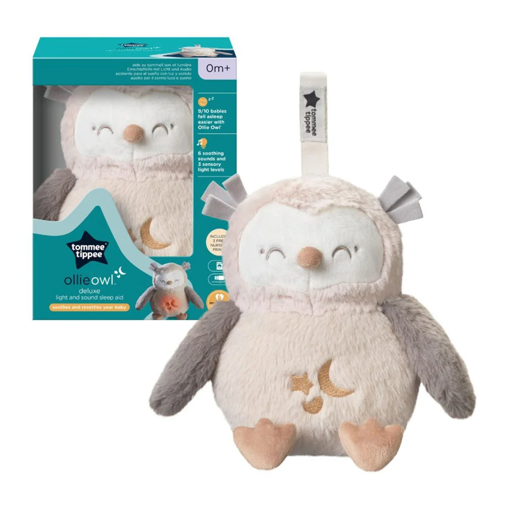 Φωτογραφία προϊόντος: Tommee Tippee Ollie η Κουκουβάγια DELUXE Επαναφορτιζόμενη με USB 0+ Μηνών