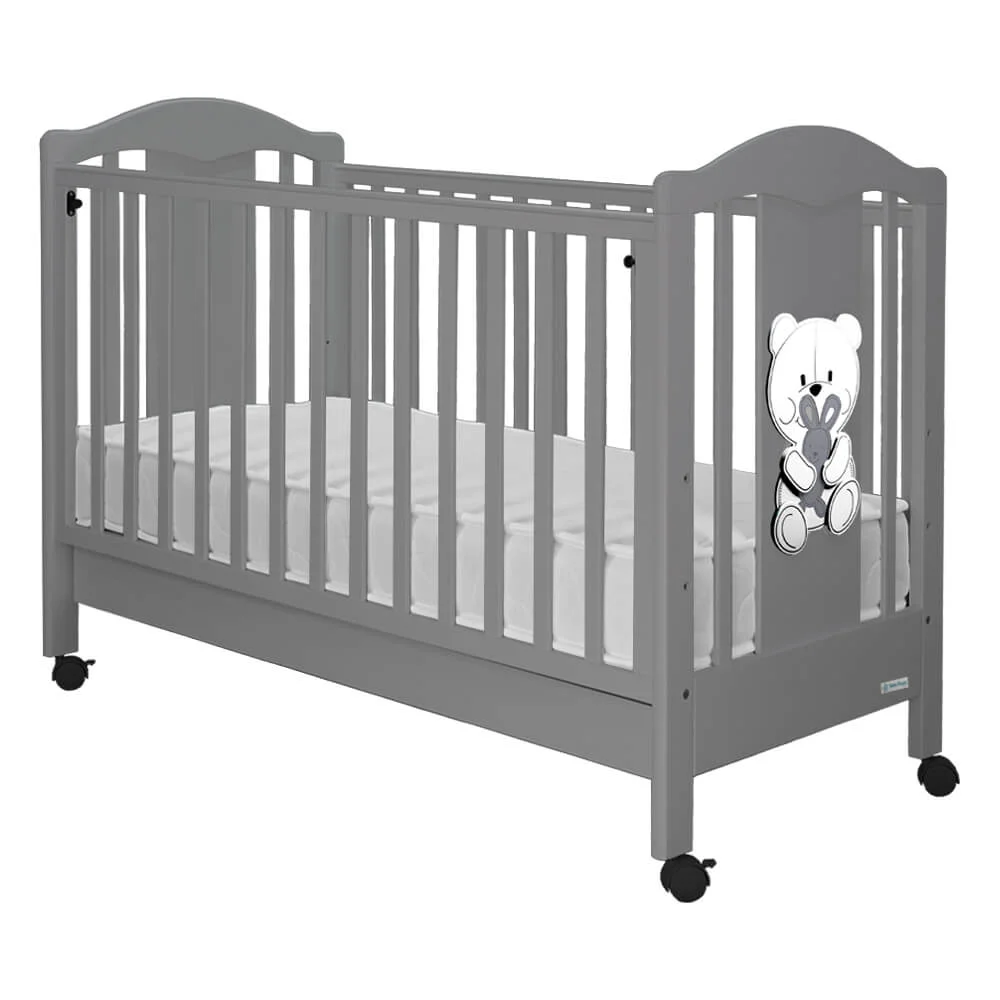 Φωτογραφία προϊόντος: Bebe Stars - ΚΡΕΒΑΤΙ POLAR GREY - 451-05