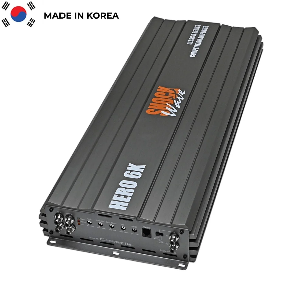 Φωτογραφία προϊόντος: ShockWave Monoblock 6000Wrms Made in Korea - HERO6K