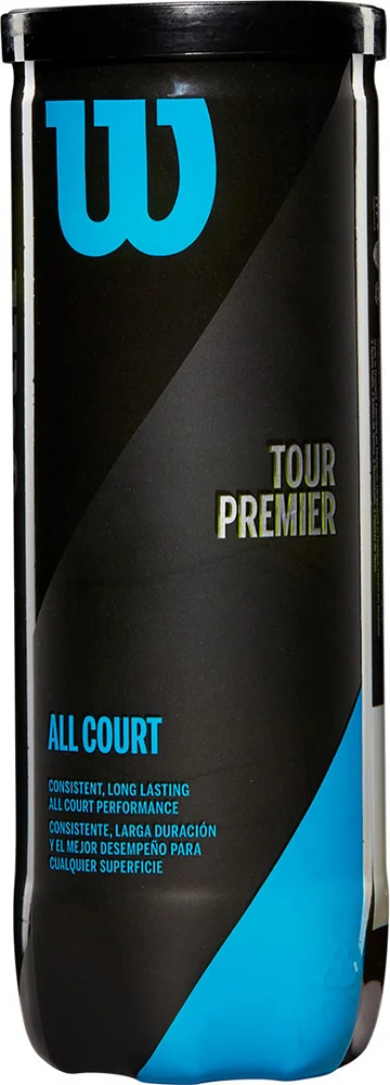 Φωτογραφία προϊόντος: Wilson TOUR PREMIER ALL COURT 3 BALLS (WRT109400)