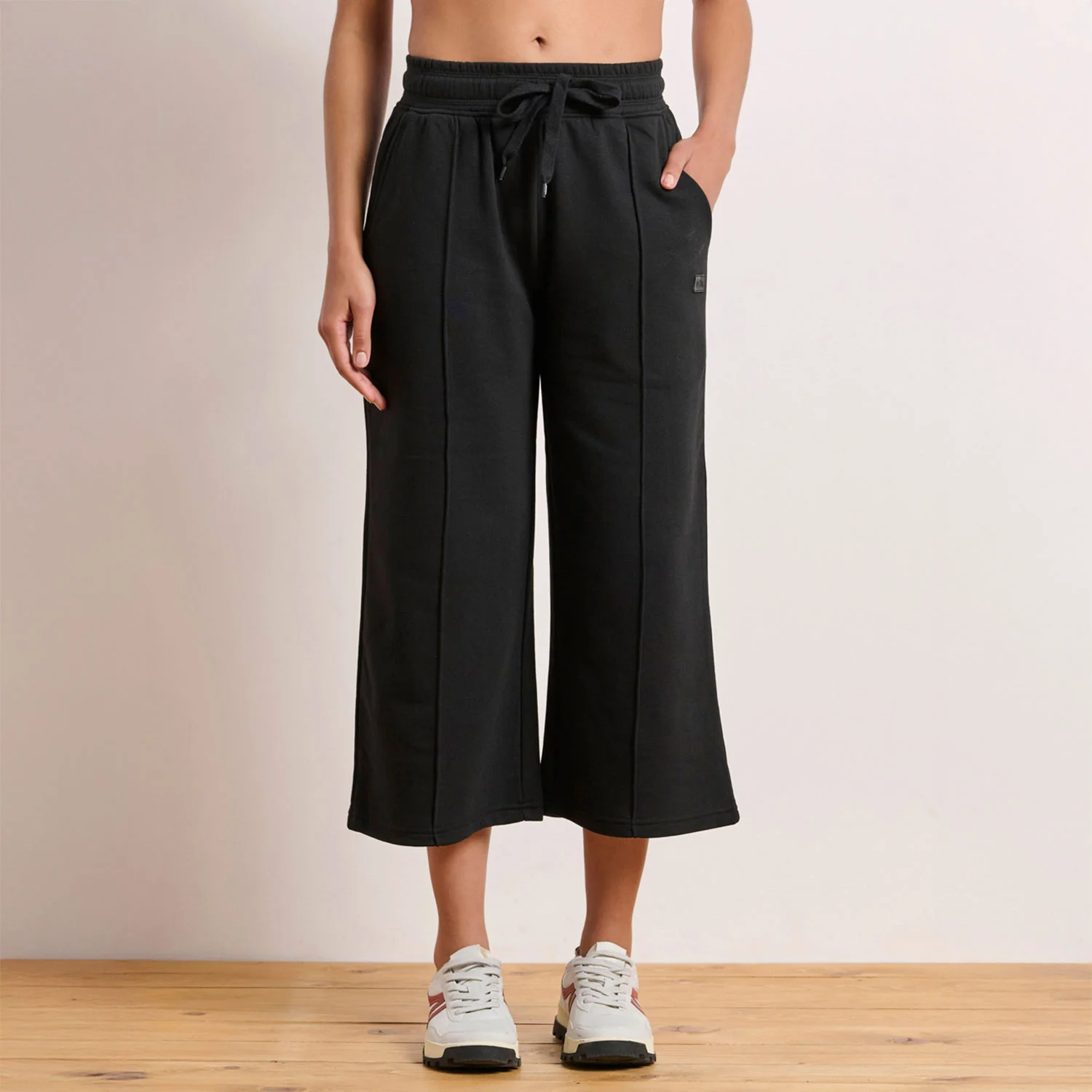 Φωτογραφία προϊόντος: BODY TALK BDTK HIGH-WAISTED CAPRI PANTS ΜΑΥΡΟ