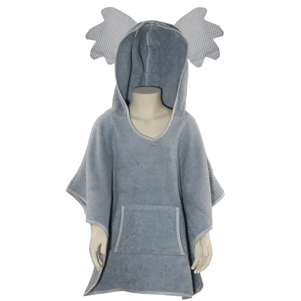 Φωτογραφία προϊόντος: Bebe Stars - ΜΠΟΥΡΝΟΥΖΙ PONCHO ΓΚΡΙ - 3186