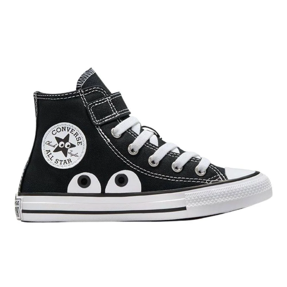 Φωτογραφία προϊόντος: CONVERSE Chuck Taylor All Star Eyes Easy On Hi Top Black/White (A10385C)