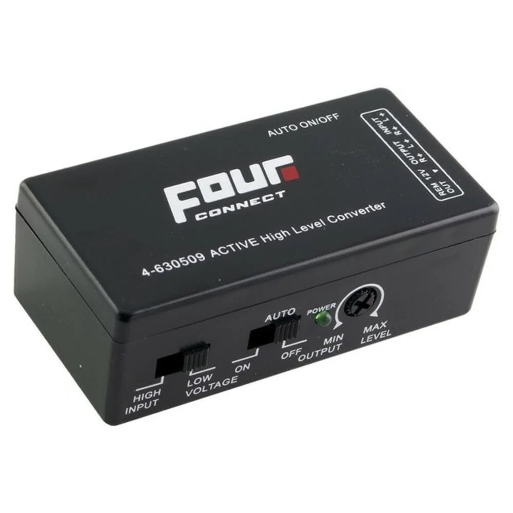 Φωτογραφία προϊόντος: 4-4 CONNECT Αντάπτορας HI – LOW 2CH με Auto Remote – 4-630509