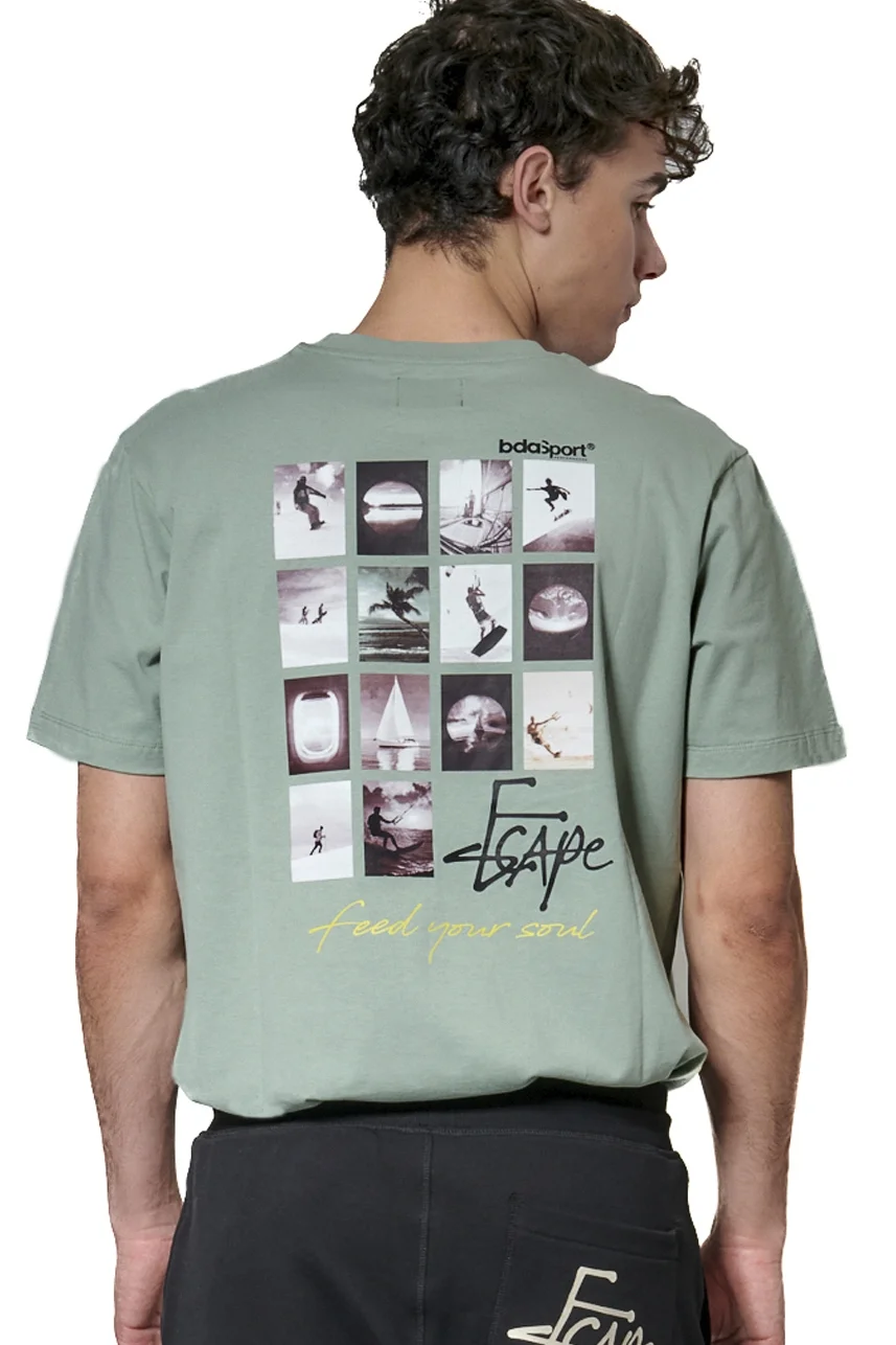 Φωτογραφία προϊόντος: Body Action Ανδρικό T-shirt 053628-07 Πράσινο