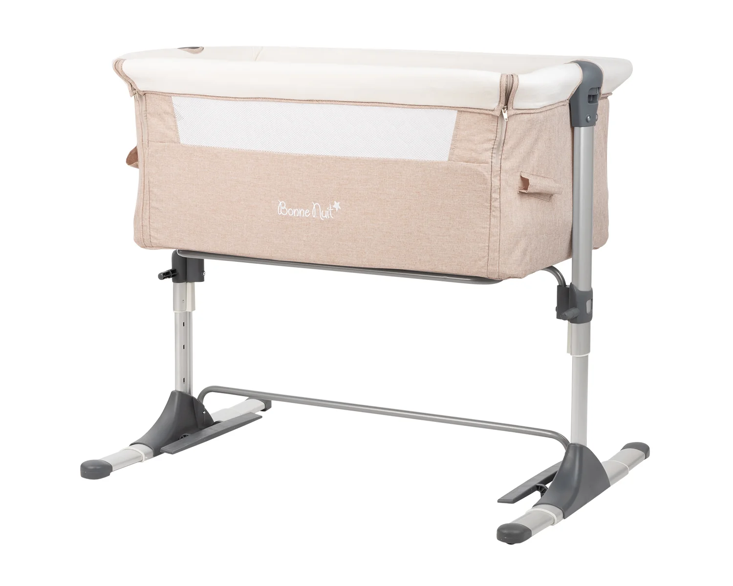 Φωτογραφία προϊόντος: Kikka Boo - Bedside crib Bonne Nuit Beige Melange - 31003020057