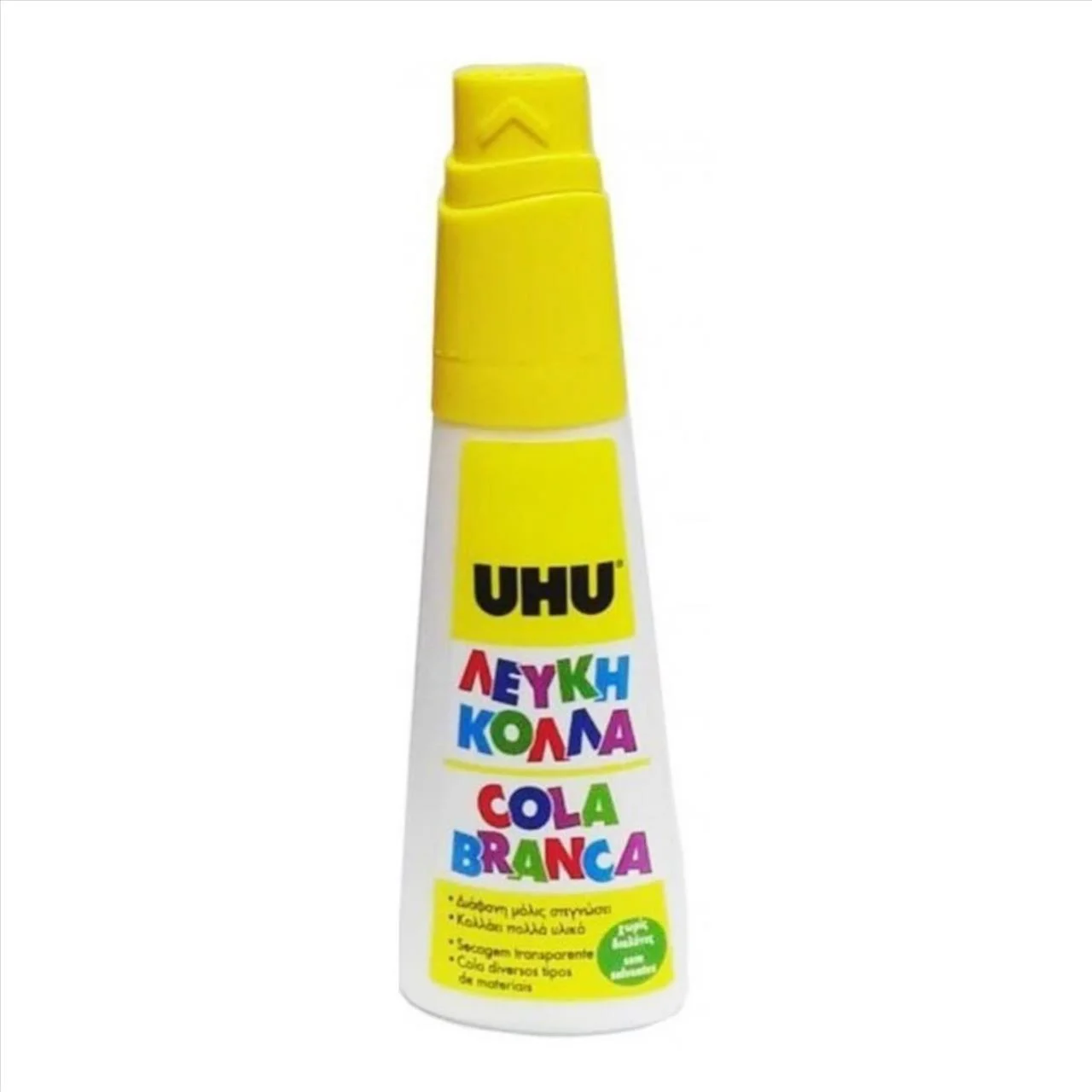 Φωτογραφία προϊόντος: ΚΟΛΛΑ UHU ΛΕΥΚΗ 100gr./ 95ml (35330)