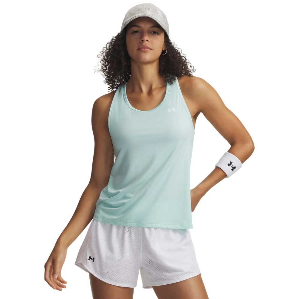 Φωτογραφία προϊόντος: Under Armour Γυναικείο Tech Knockout Tank 1389851-703 Βεραμάν