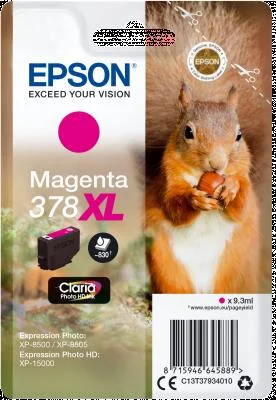 Φωτογραφία προϊόντος: ΜΕΛΑΝΙ EPSON 378XL MAGENTA 9.3ml (C13T379340)