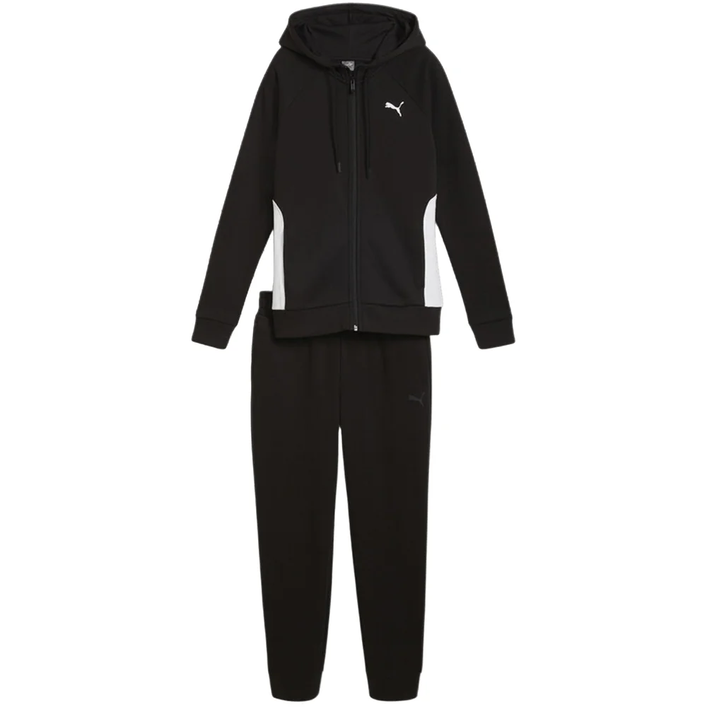 Φωτογραφία προϊόντος: PUMA W Classic Hooded Tracksuit FL (683035-01) ΣΕΤ ΦΟΡΜΑ