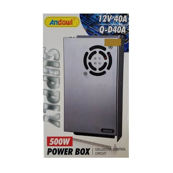 Φωτογραφία προϊόντος: OEM Τροφοδοτικό Andowl Q-D40A 220v AC έως 12v DC 40A